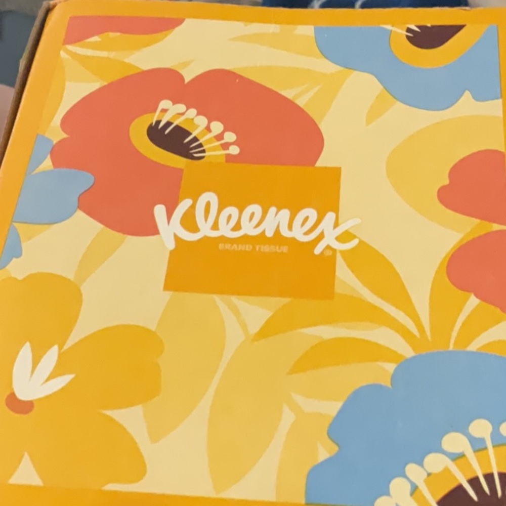 Kleenex Floral Tissue Box